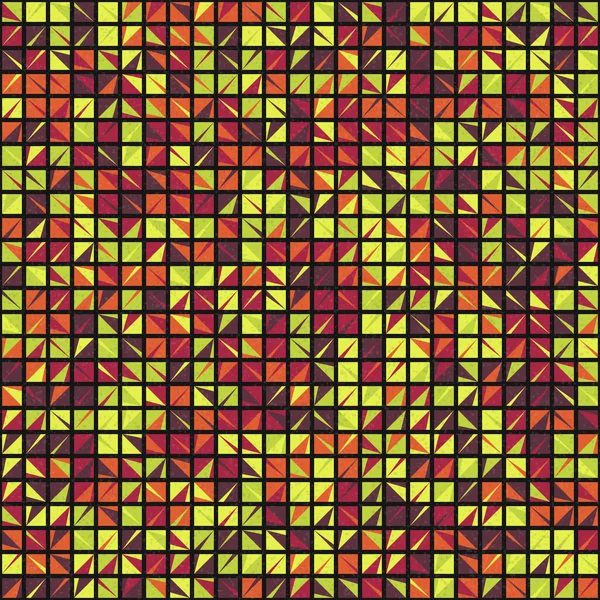 Abstrakt Mönster Generativ Beräkningskonst Illustration — Stock vektor