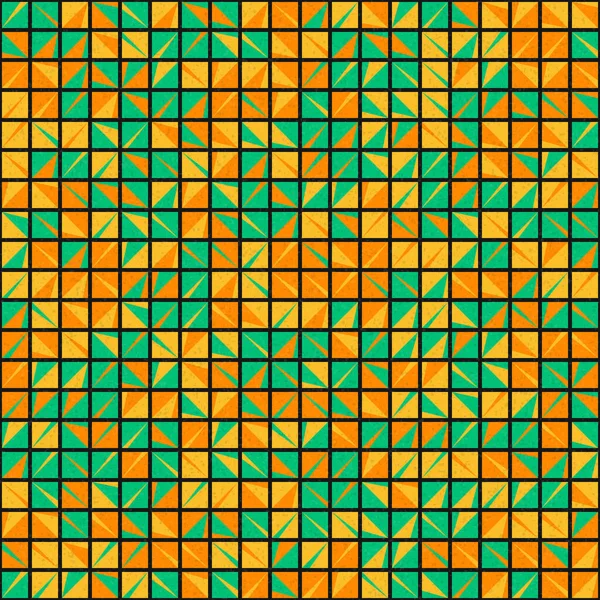 Abstrakte Geometrische Muster Generative Computergestützte Kunstillustration — Stockvektor