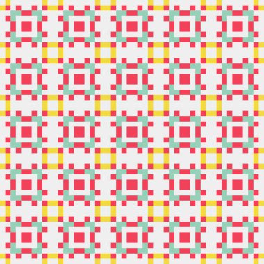 Soyut çapraz desen, üretken hesaplama sanatı illüstrasyonu