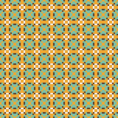 Soyut çapraz desen, üretken hesaplama sanatı illüstrasyonu