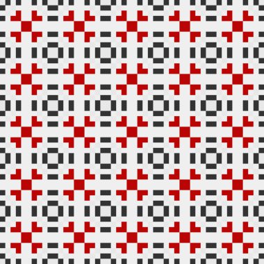 Soyut çapraz desen, üretken hesaplama sanatı illüstrasyonu