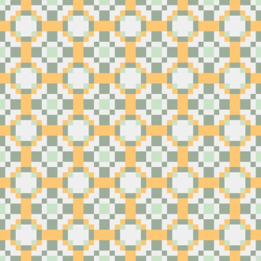 Soyut çapraz desen, üretken hesaplama sanatı illüstrasyonu