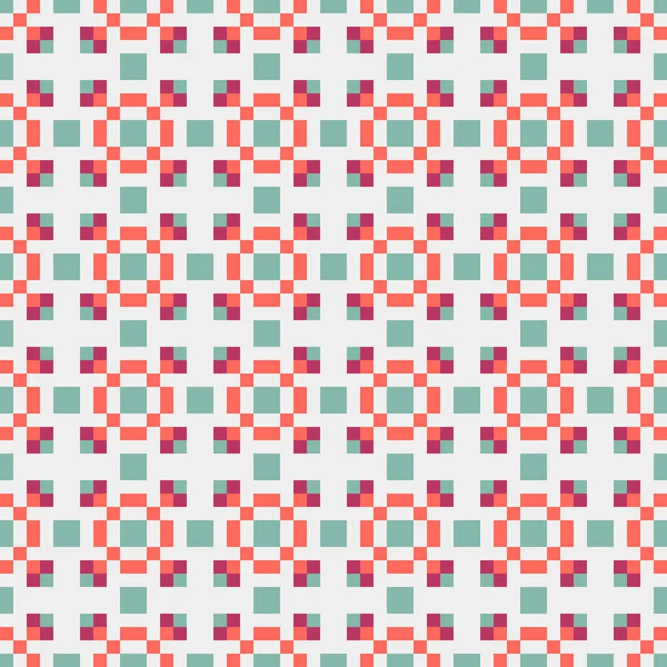 Αφηρημένη Σταυρό Μοτίβο Αναγεννητική Υπολογιστική Απεικόνιση Τέχνης — Διανυσματικό Αρχείο