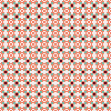 Soyut çapraz desen, üretken hesaplama sanatı illüstrasyonu