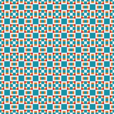 Soyut çapraz desen, üretken hesaplama sanatı illüstrasyonu