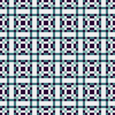 Soyut çapraz desen, üretken hesaplama sanatı illüstrasyonu