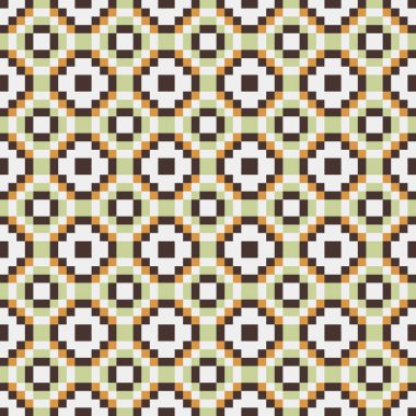 Soyut çapraz desen, üretken hesaplama sanatı illüstrasyonu