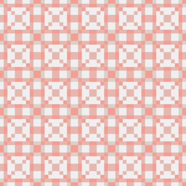 Soyut Çapraz Düzen. Noktalı arka plan. Geometrik Vektör İllüstrasyonu