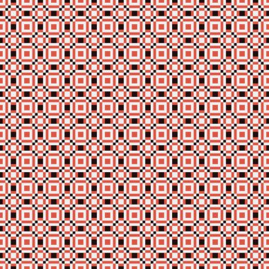 Soyut Çapraz Düzen. Noktalı arka plan. Geometrik Vektör İllüstrasyonu