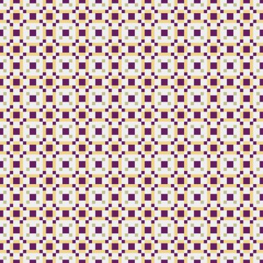 Soyut Çapraz Düzen. Noktalı arka plan. Geometrik Vektör İllüstrasyonu