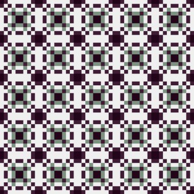 Soyut Çapraz Düzen. Noktalı arka plan. Geometrik Vektör İllüstrasyonu