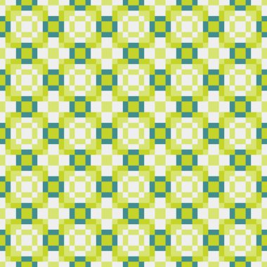 Soyut Çapraz Düzen. Noktalı arka plan. Geometrik Vektör İllüstrasyonu