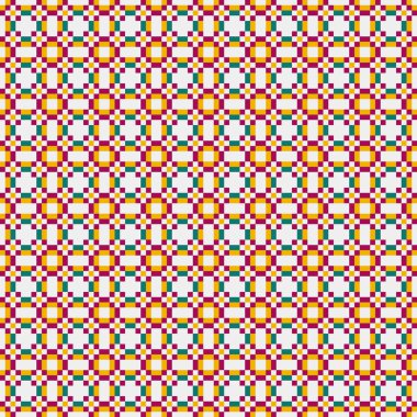 Soyut Çapraz Düzen. Noktalı arka plan. Geometrik Vektör İllüstrasyonu