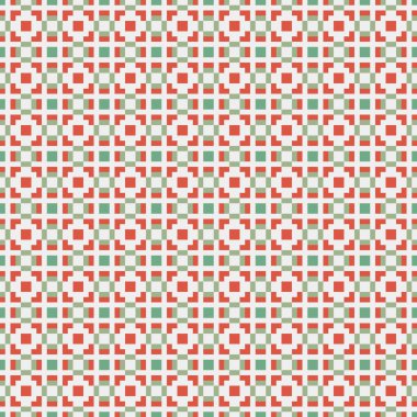 Soyut Çapraz Düzen. Noktalı arka plan. Geometrik Vektör İllüstrasyonu