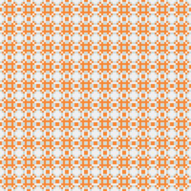 Soyut çapraz desenli üretken hesaplama sanatı çizimi