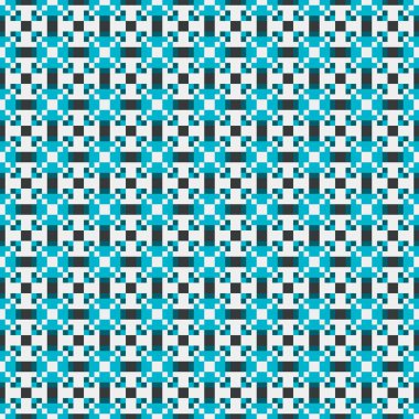 Soyut Çapraz Düzen. Noktalı arka plan. Geometrik Vektör İllüstrasyonu