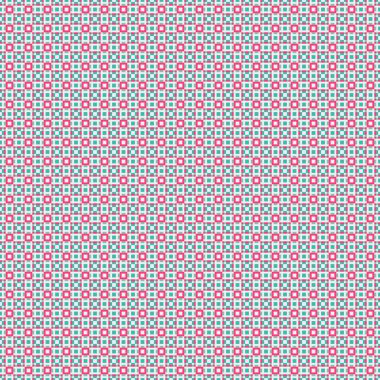 Soyut Çapraz Düzen. Noktalı arka plan. Geometrik Vektör İllüstrasyonu