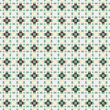 Soyut Çapraz Düzen. Noktalı arka plan. Geometrik Vektör İllüstrasyonu