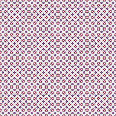 Soyut Çapraz Düzen. Noktalı arka plan. Geometrik Vektör İllüstrasyonu