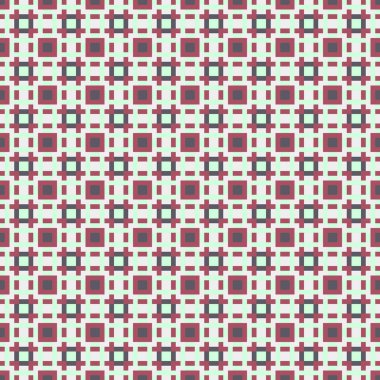 Soyut Çapraz Düzen. Noktalı arka plan. Geometrik Vektör İllüstrasyonu