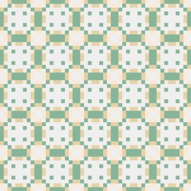 Soyut çapraz desenli üretken hesaplama sanatı çizimi