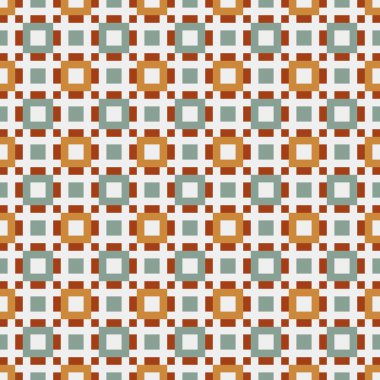 Soyut çapraz desenli üretken hesaplama sanatı çizimi