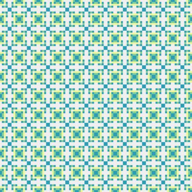 Soyut çapraz desenli üretken hesaplama sanatı çizimi