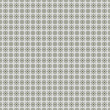 Soyut çapraz desenli üretken hesaplama sanatı çizimi