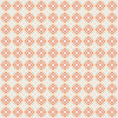 Soyut çapraz desenli üretken hesaplama sanatı çizimi