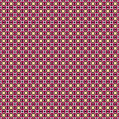 Soyut çapraz desenli üretken hesaplama sanatı çizimi