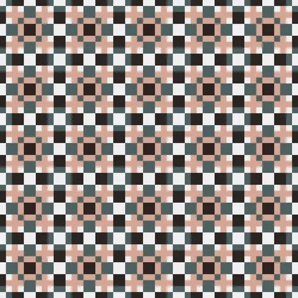 Soyut çapraz desenli üretken hesaplama sanatı çizimi