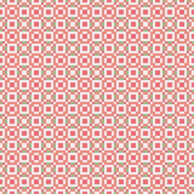 Soyut çapraz desenli üretken hesaplama sanatı çizimi