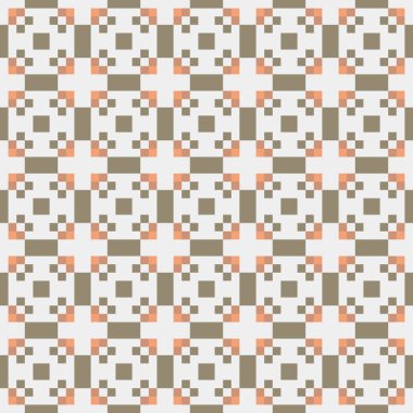 Soyut çapraz desenli üretken hesaplama sanatı çizimi