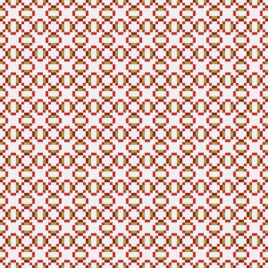 Soyut çapraz desenli üretken hesaplama sanatı çizimi