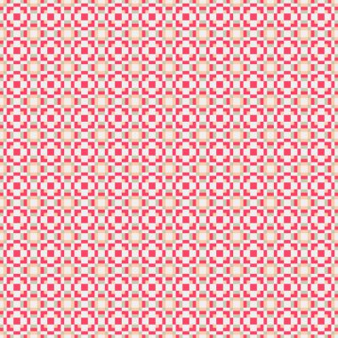 Soyut çapraz desenli üretken hesaplama sanatı çizimi