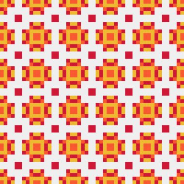 Soyut Çapraz Düzen. Noktalı arka plan. Geometrik Vektör İllüstrasyonu