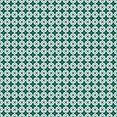 Soyut çapraz desenli üretken hesaplama sanatı çizimi