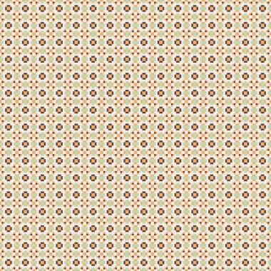 Soyut çapraz desenli üretken hesaplama sanatı çizimi