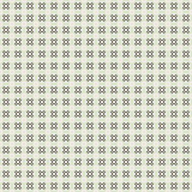 Soyut çapraz desenli üretken hesaplama sanatı çizimi