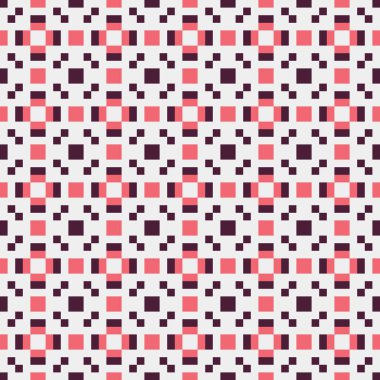 Soyut çapraz desenli üretken hesaplama sanatı çizimi