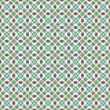 Soyut çapraz desenli üretken hesaplama sanatı çizimi