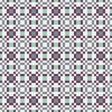 Soyut Çapraz Düzen. Noktalı arka plan. Geometrik Vektör İllüstrasyonu