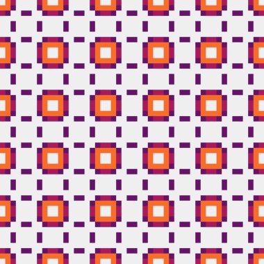 Soyut çapraz desenli üretken hesaplama sanatı çizimi