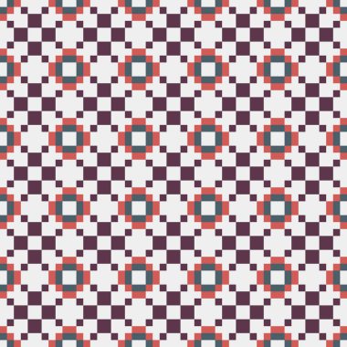 Soyut çapraz desenli üretken hesaplama sanatı çizimi