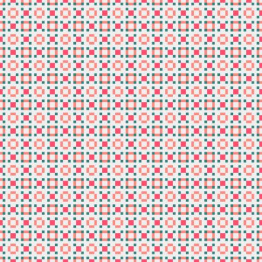 Soyut Çapraz Düzen. Noktalı arka plan. Geometrik Vektör İllüstrasyonu