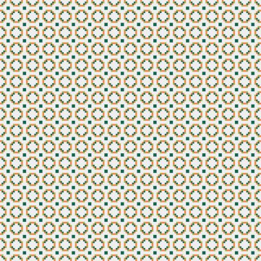 Soyut çapraz desenli üretken hesaplama sanatı çizimi