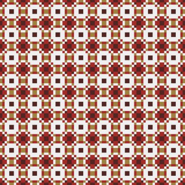 Soyut çapraz desenli üretken hesaplama sanatı çizimi