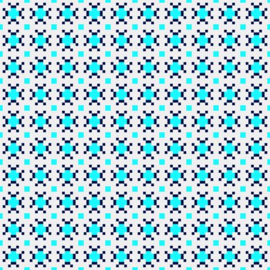 Soyut çapraz desenli üretken hesaplama sanatı çizimi