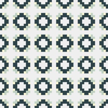 Soyut çapraz desenli üretken hesaplama sanatı çizimi