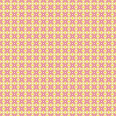 Soyut çapraz desenli üretken hesaplama sanatı çizimi